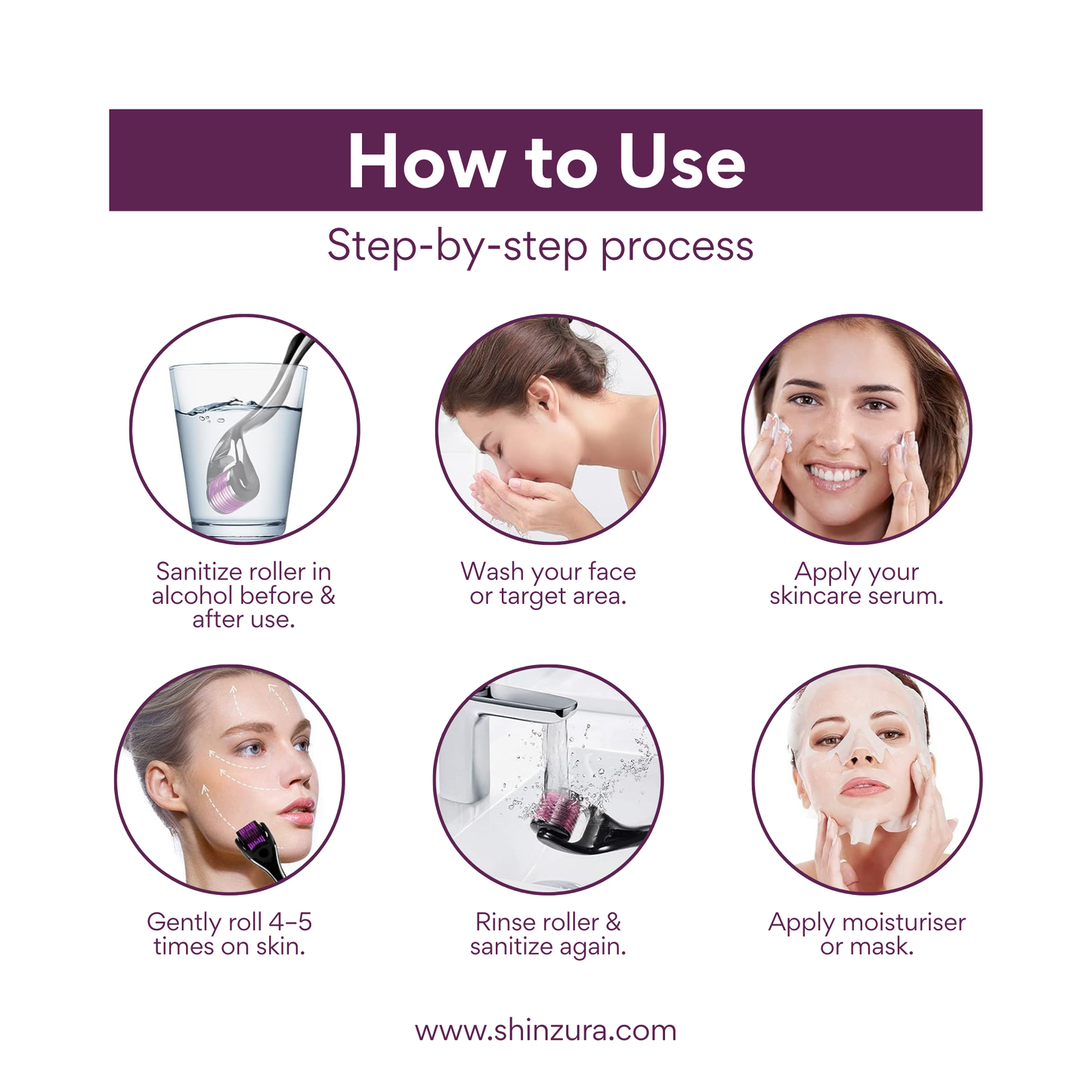 Shinzura 0.5mm Derma Roller