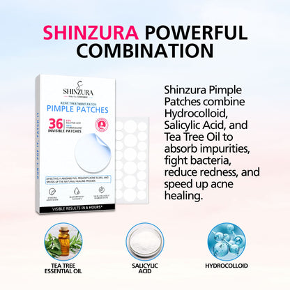 Acne Pimple Patches 36 dots - pack of 3