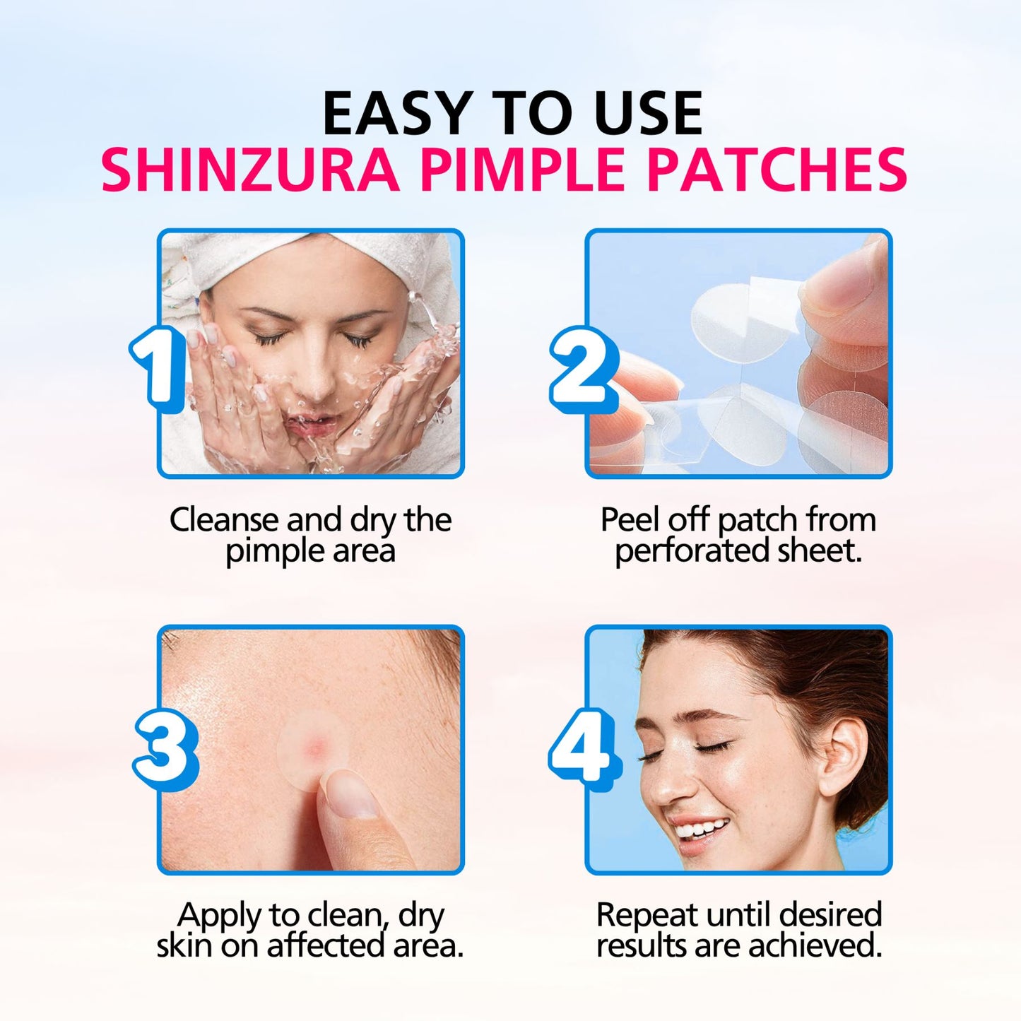 Acne Pimple Patches 36 dots - pack of 3