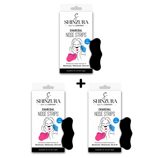 Shinzura Charcoal Nose Strips – 18 Pack for Effective Blackhead Removal, Deep Pore Cleanse & Detox with Activated Charcoal, Suitable for All Skin Types (Copy) (Copy)