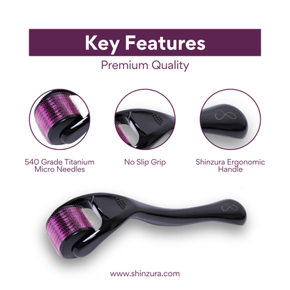 Shinzura 0.5mm Derma Roller - pack of 2