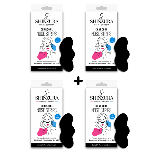 Shinzura Charcoal Nose Strips – 24 Pack for Effective Blackhead Removal, Deep Pore Cleanse & Detox with Activated Charcoal, Suitable for All Skin Types (Copy) (Copy) (Copy)
