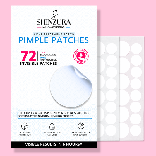 Shinzura Pimple Patches – Acne Treatment Hydrocolloid Patches