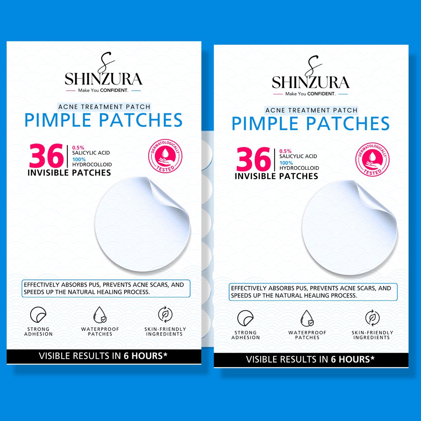 Acne Pimple Patches 36 dots - pack of 2