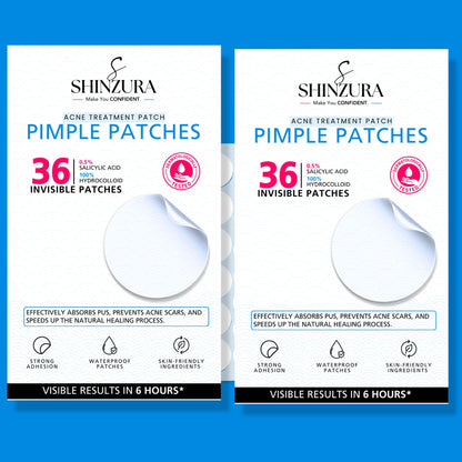 Acne Pimple Patches 36 dots - pack of 2