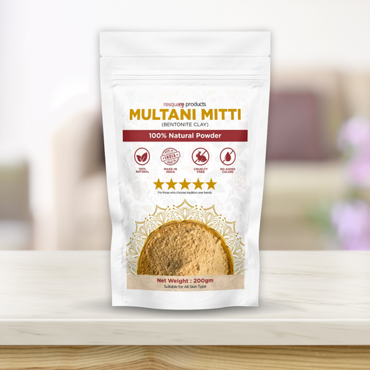 Shinzura Multani Mitti Powder | 100% Natural Bentonite Clay (200g)
