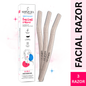 Shinzura 6-in-1 Facial Razor for Women – Pack of 3