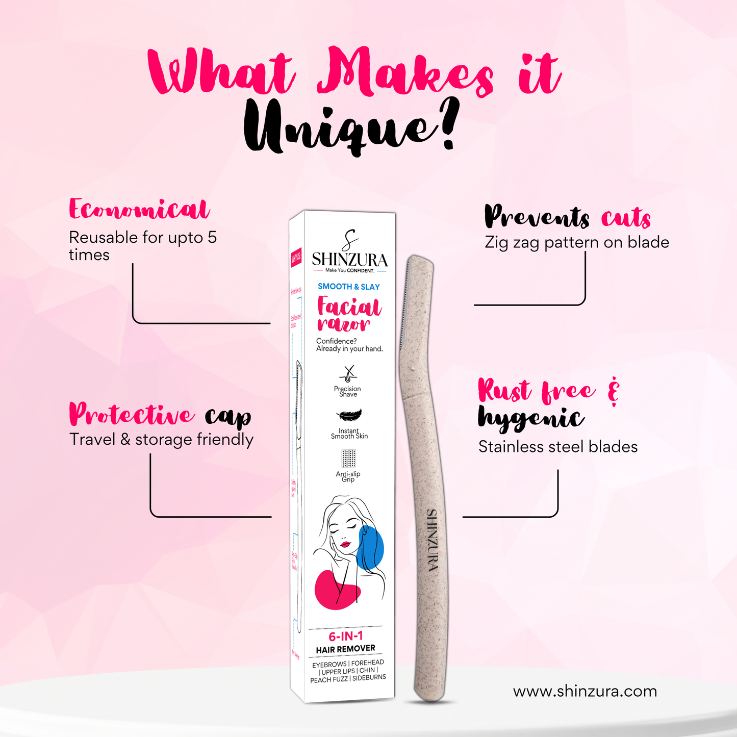 Shinzura Facial Razor - 3