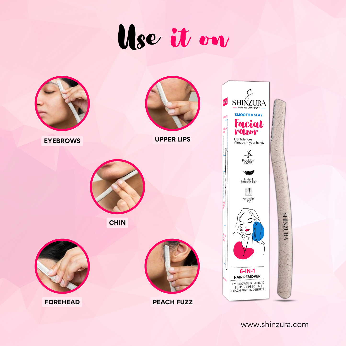 Shinzura Facial Razor - 3