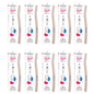 Shinzura Facial Razor - 1 - pack of 10